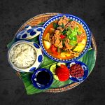 STIR FRIED BEEF AND STEAMED RICE