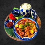STIR FRIED SQUID WITH STEAMED RICE